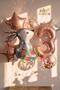 Rabbit 3 Year Old Balloon Set Star Balloon Foil Set Rabbit Concept Birthday Set Age Balloon Set
