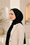 Ready-To-Wear Practical Snap-On Shawl Sandy - Snap-On Hijab Women's Shawl Black - 4