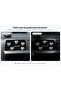 Shiny Glitter Heart Car Air Conditioning Grill Ornament Figures Car Interior Glove Box Accessory Set of 5 - 3