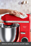 Mastermaid Chef Ultra D2000W Dijital Ekranlı Hamur Yoğurma Makinesi Imperial Red 7L - 8