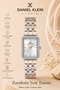 Women's Wristwatch Rose-Silver Color Steel Band & Case Sddk092 - 5