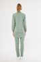 Hijab Green Lycra Women's Medical Uniform Doctor and Nurse Uniform Surgical Set - 7