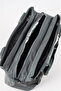 Crinkle / Clinker Waterproof Imported Fabric Multifunctional Hand Shoulder Sleeve And Messenger Bags Grey 01k - 5