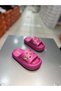 Girl's Open-Front Stone Slippers