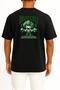 Oversized Broccoli Gym Fitness Greenery Unisex T-Shirt with Chest and Back Design - 2