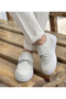 Boys' White Color Lightweight and Flexible Casual Classic Shoes - 4
