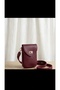 Women's Burgundy Cross-Strap Small Shoulder, Wallet, and Phone Bag - 2