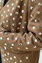 Metal Polka Dot Suede Jacket - 5