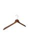 Wooden Clothes M002-Ç Shirt, Blouse, Dress Hanger Walnut Color 6 Pieces - 3