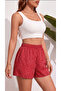 Women's Comfortable Fit High Waist Viscose Shorts - 3