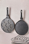 مقلاة بروجرانيتو دوكوم المزدوجة للفطائر والكريب 28-26 سم - 2
