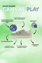Smart Walker Canvas Play Eco Water Green Barefoot Children's Shoes - 2