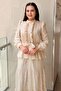 Evening Dress with Pleated and Ruffle Detail on the Front - 3