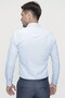 Men's Slim Fit Cotton Satin Classic Blue Shirt Gk 624 - 4
