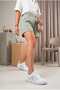 Women's White Ice Sneaker Daily Walking Sports Shoes 037 - 3