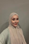 Crepe Chiffon Shawl - Stone - 2