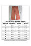 Girl's Salmon Wide Leg Bubble Textured Pocketed Pants - Relaxed Fit Single Bottom - 5