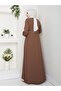 Casual Hajj and Umrah Embroidered Mevlana Ferace - 8