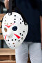 Jason Voorhees 13. Friday Hockey Costume Mask – White - 3