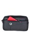 Men's Black Card Holder Hand and Wristlet Belt Portfolio Hand Bag - 2