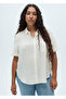 Fluid Shirt with Short Sleeves - 8