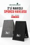 2-Pack Embroidered Sports Towel Cotton, Sweat Absorbent Fitness Plates Boxing Tennis Sports Towel