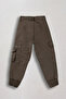 5-14 Years Old Arlo Stone Boys' Trousers-Charcoal - 2