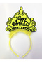 Neon Color Crown with Happy Birthday Written 12 Pieces (5263) - 3