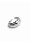 Textura Design Adjustable Women's Steel Ring Does Not Tarnish and Does Not Lose Color - 2