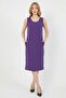 Basic Slit Pocket Midi Dress