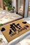 Koko Doormat Our Family Patterned Doormat for the Front Door 40 X 60 cm