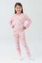 Cloud Patterned Girl's Pajama Set - 4