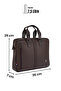 US Polo Assn 6753-6752 Shoulder Strap Laptop Bag Briefcase BROWN - 7