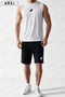 Hila Fashion Printed Sleeveless T-Shirt and Shorts Set