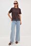 Lace Crew Neck Casual T-Shirt - 4