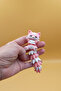 Long Tail Series Cat Figurine Movable Keychain (Large Size-12Cm) - Bag Ornament Charm - 6