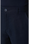 İndigo Keten Chino Şort - 4