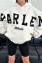 Harlem Printed Hooded Oversize Sweatshirt