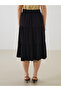 Original Elastic Waist Pleated Skirt - 4