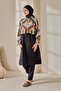 Colorful Patterned Swimsuit Tunic Yellow - 3