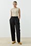 Else Poplin Trousers Black