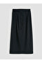 Original Elastic Waist Patterned A-Line Skirt - 4