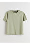 Two Mt Shop Quality Lcw Kids Khaki Oval Collar Boys' T-Shirt - 3
