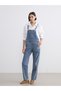 Peak New Season Square Neck Women's Jean Salopet