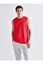 Nevavm with Difference Oval Collar Men's Sleeveless T-Shirt