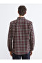Southblue Brown Regular Fit Plaid Patterned Men's Shirt - 5