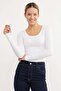 Basic U-Neck Modal Bodysuit - 3