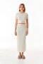 Basic Modal 2 Piece Crop Skirt Set - 8