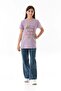 100% Cotton Text Printed Crew Neck Girl's T-Shirt - 2