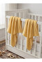 4 Layer Muslin Baby Blanket 80X80 cm - Baby Blanket & Newborn Swaddle - Yellow - 6
